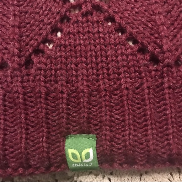 NWT - This is J Reversible Cowl Tube Scarf - Picture 3 of 8